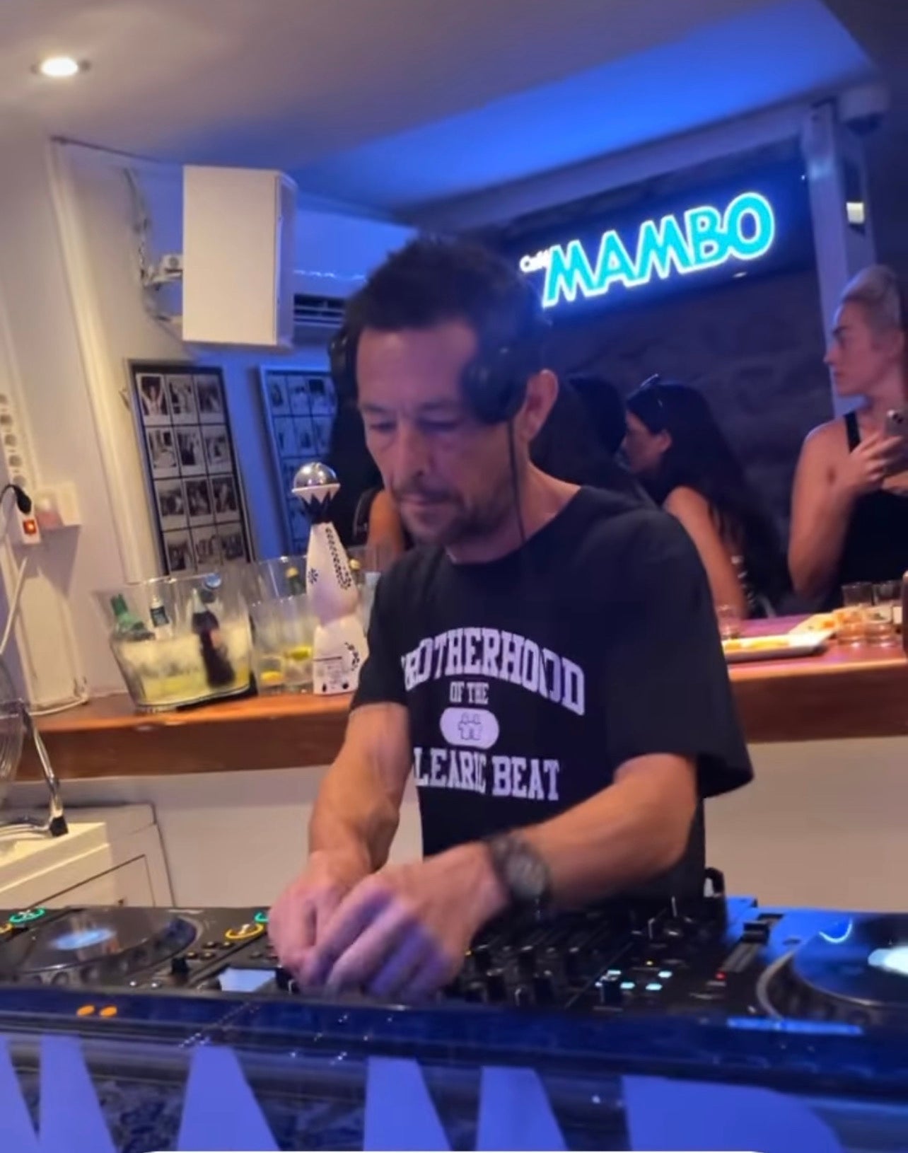 Café Mambo at sunset in Ibiza — the Syd & Rex soundtrack