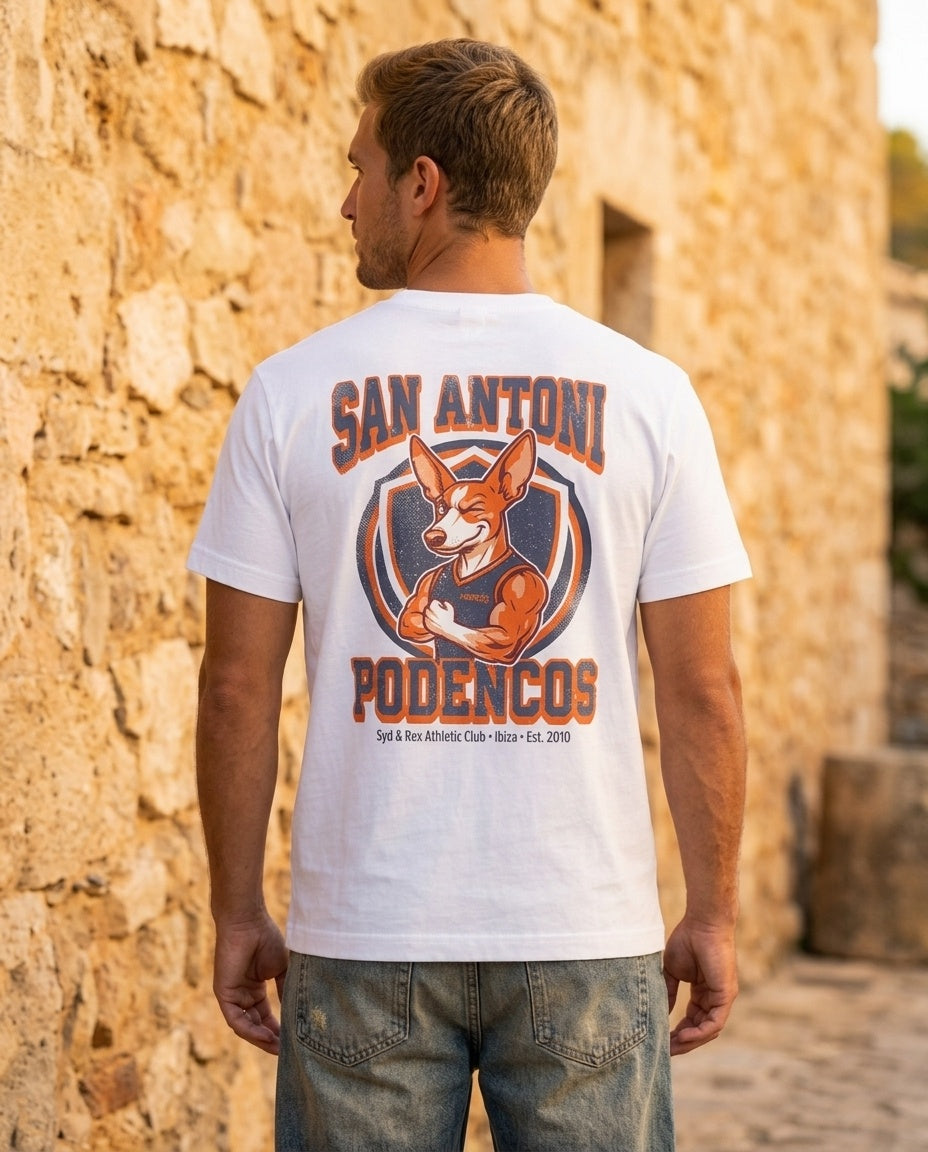 "Podencos" T-Shirt (S/S) - Front View | Syd & Rex