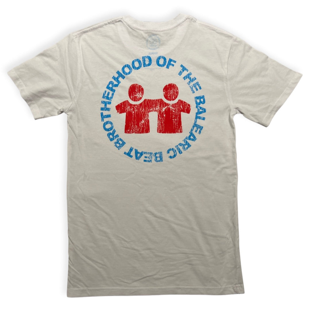Roundaback T-Shirt S/S (Mens) : White - Front View | Syd & Rex