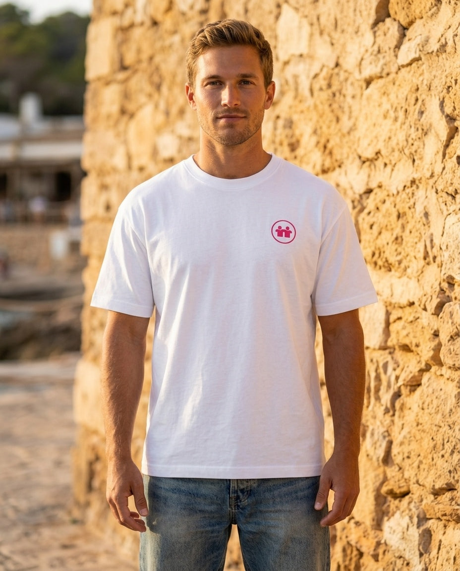 "Flamingos" T-Shirt (S/S) - Detail View | Syd & Rex