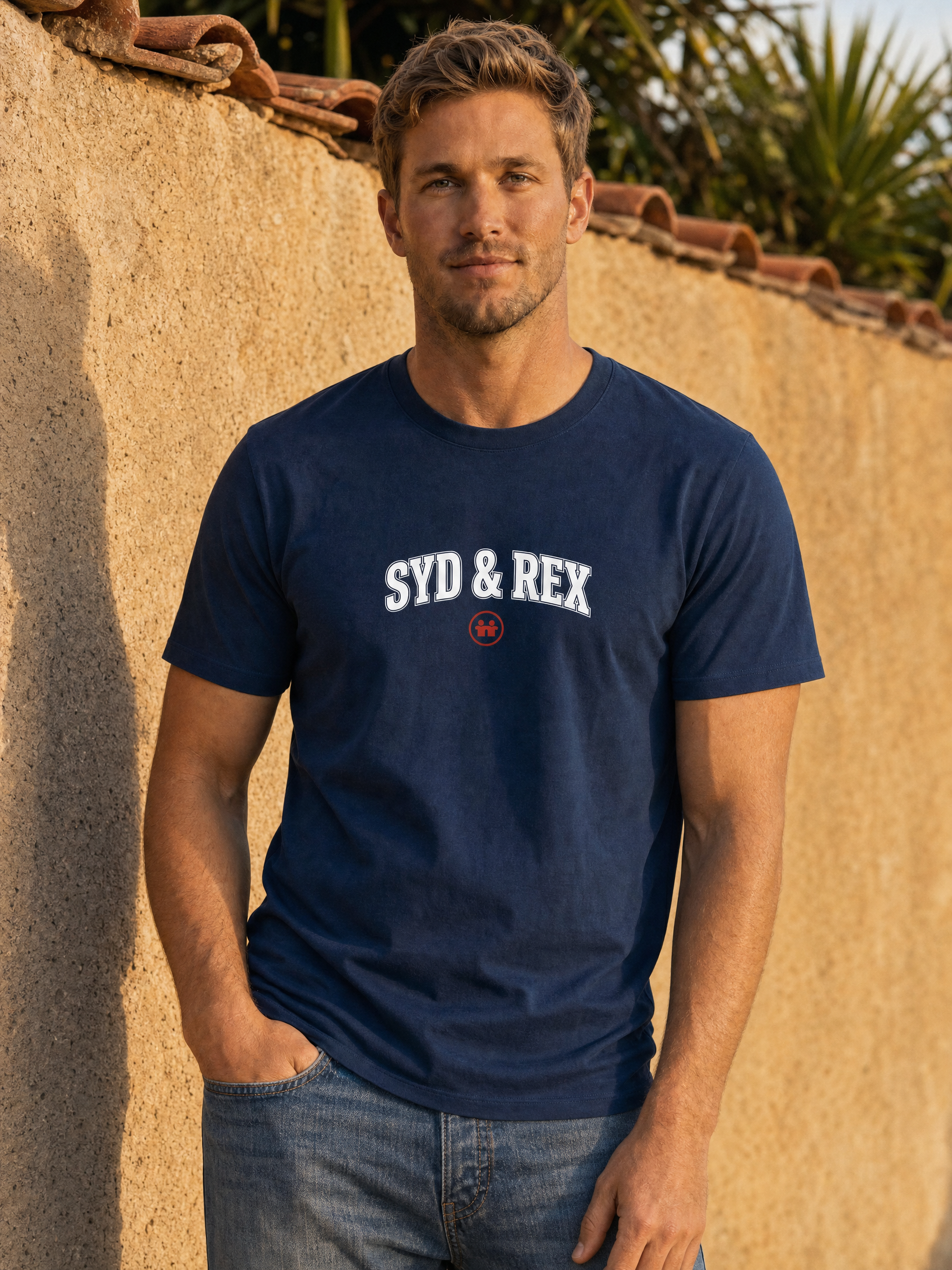 "Location" T-Shirt (S/S) - Blue