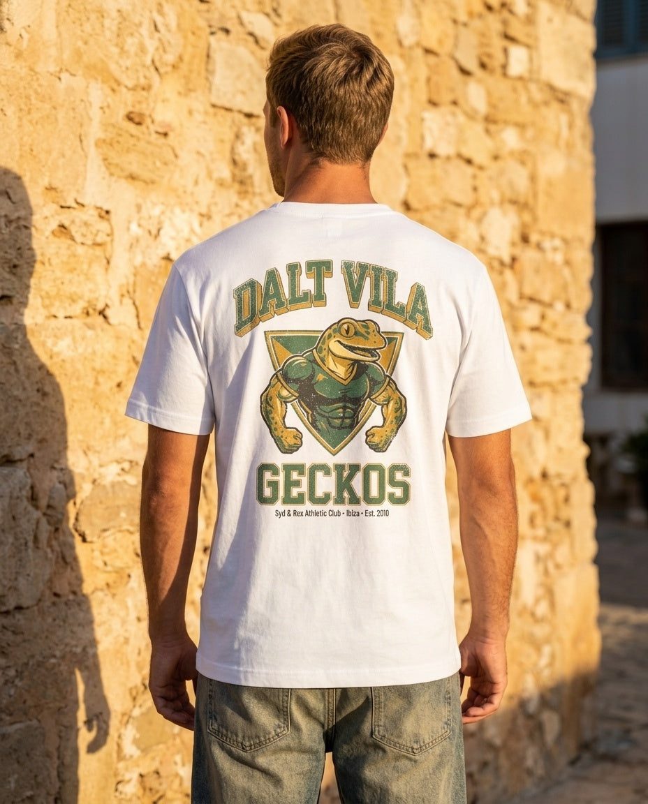 "Geckos" T-Shirt (S/S) - Front View | Syd & Rex