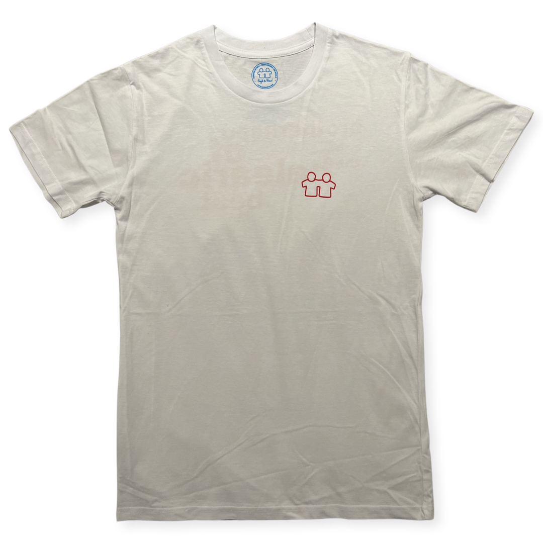 Statement T-Shirt S/S (Mens) : White/Red