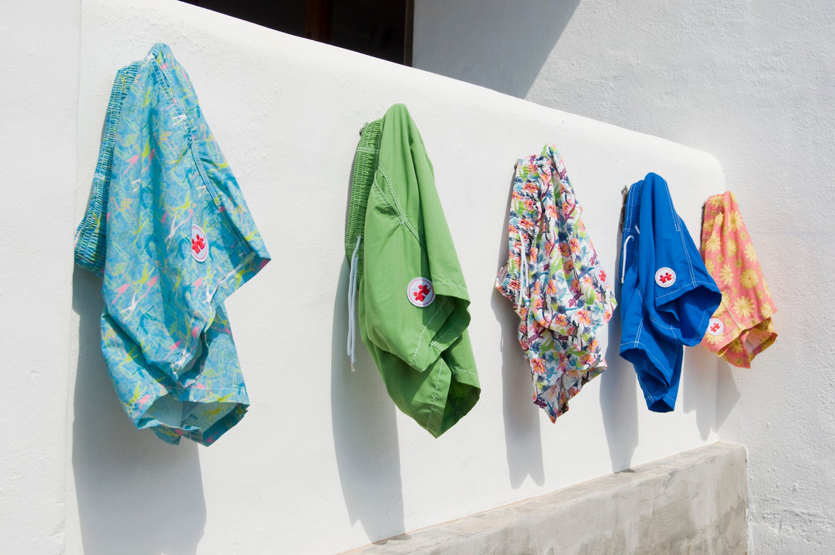 Ibiza beach at golden hour — Syd & Rex guide to the best men's swim trunks for Ibiza
