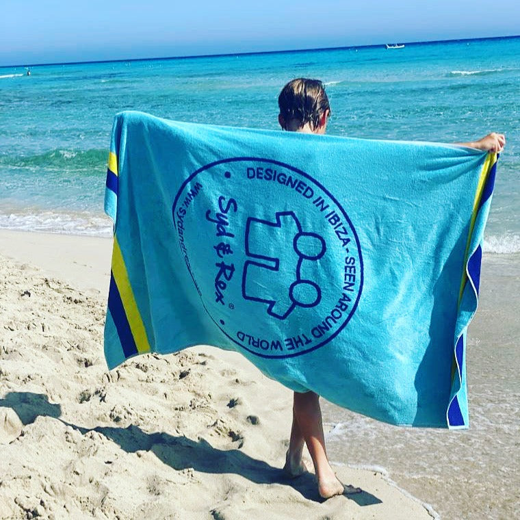 Syd & Rex Stripe Beach Towel