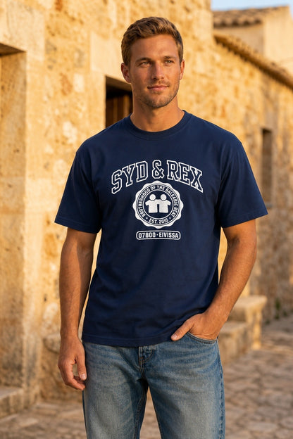 "Stamp" T-Shirt (S/S) - Blue
