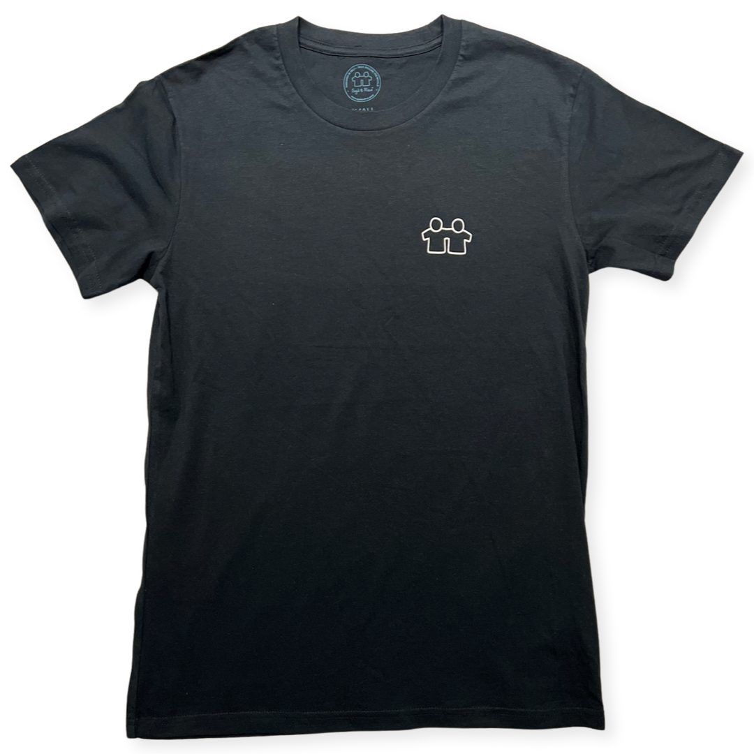 Watermark T-Shirt S/S (Mens) : Blue - Detail View | Syd & Rex