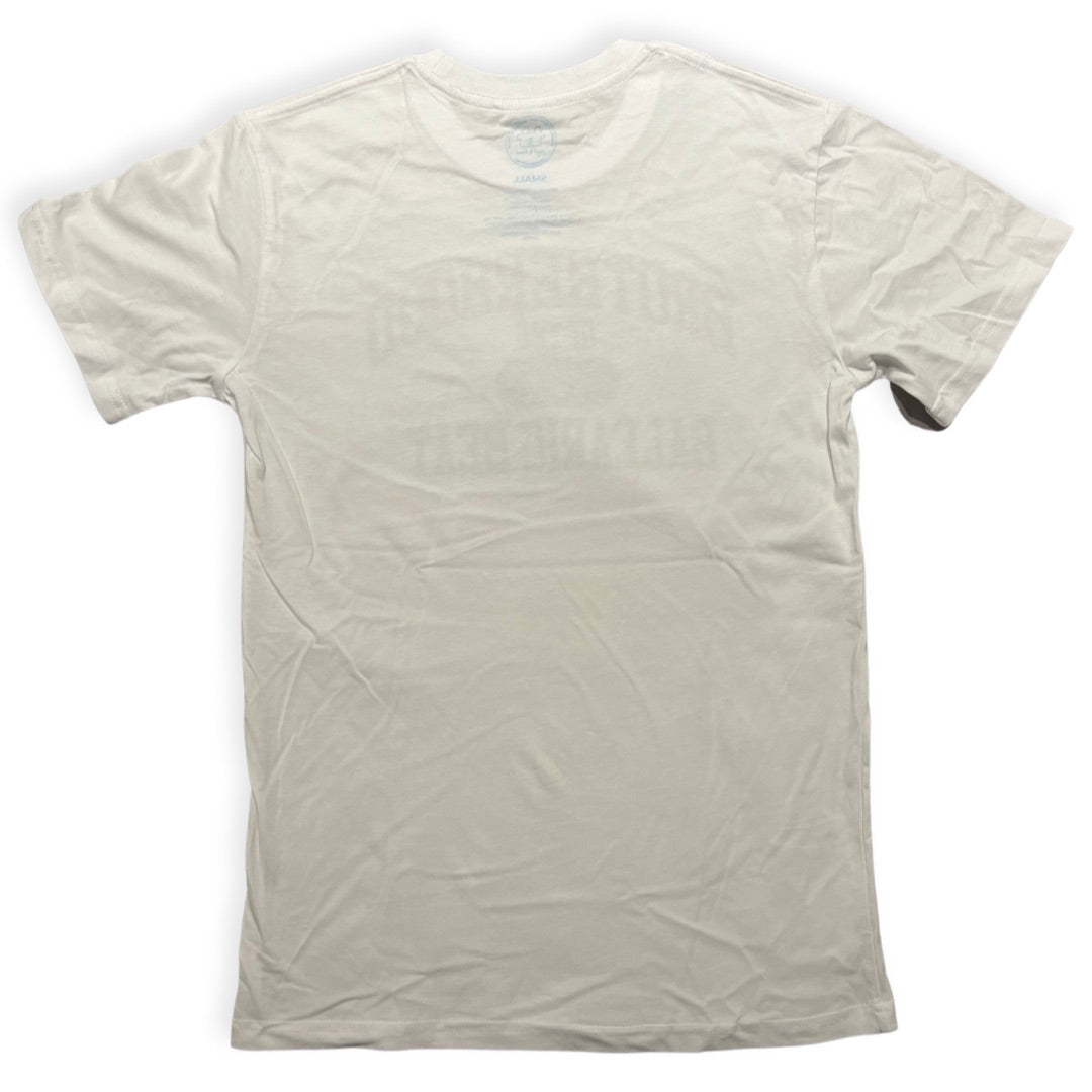 Campus T-Shirt S/S (Mens) : White - Detail View | Syd & Rex