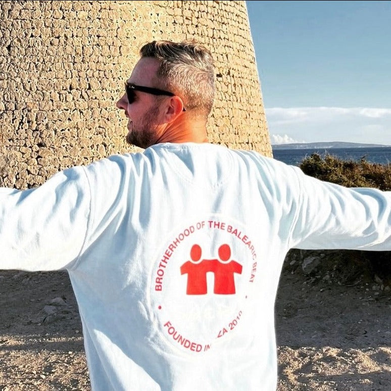 Badge Crew Sweat Top